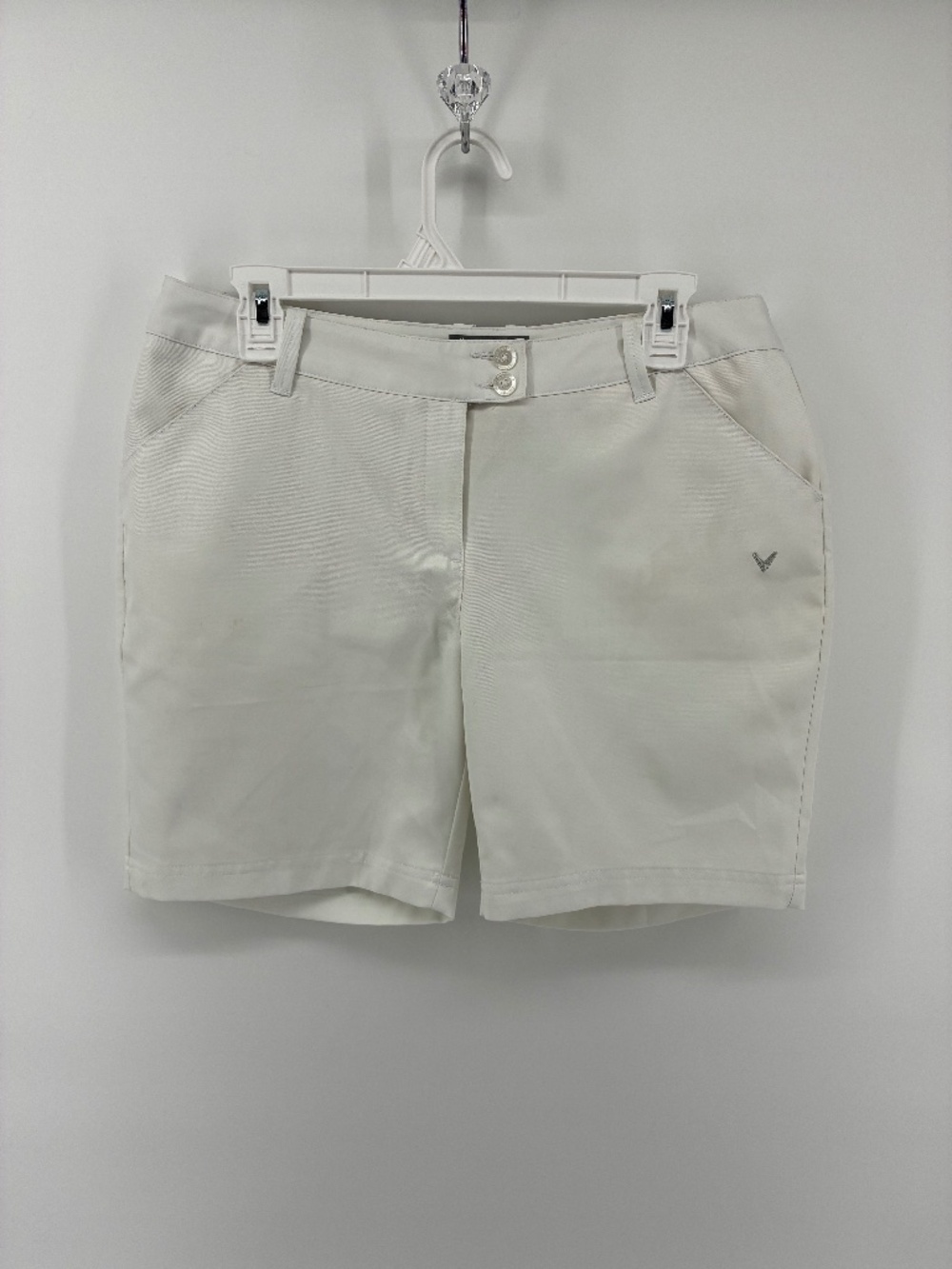 Callaway Women's Classic White Bermudas